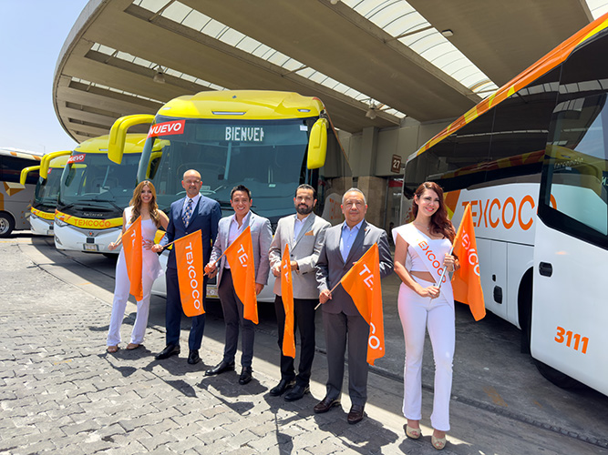 Autobuses Texcoco se moderniza con 13 unidades Scania-Marcopolo