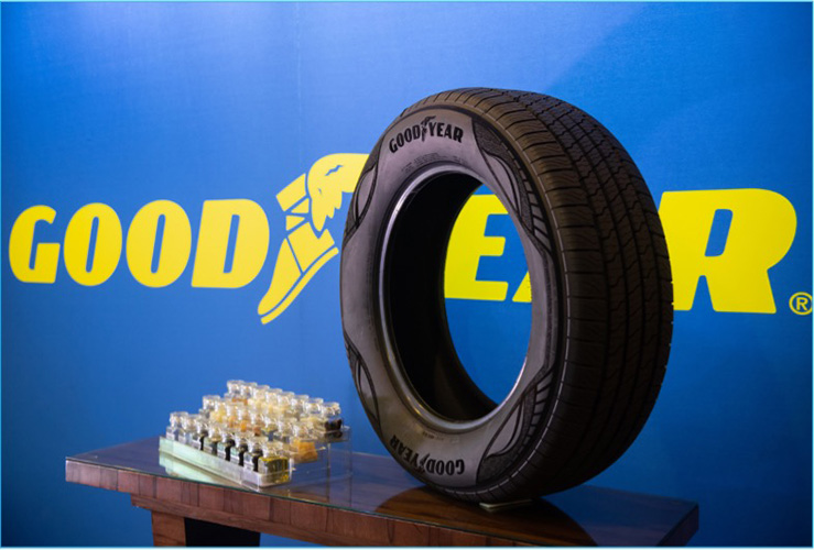 Crea Goodyear un neumático con un 90% de materiales sostenibles