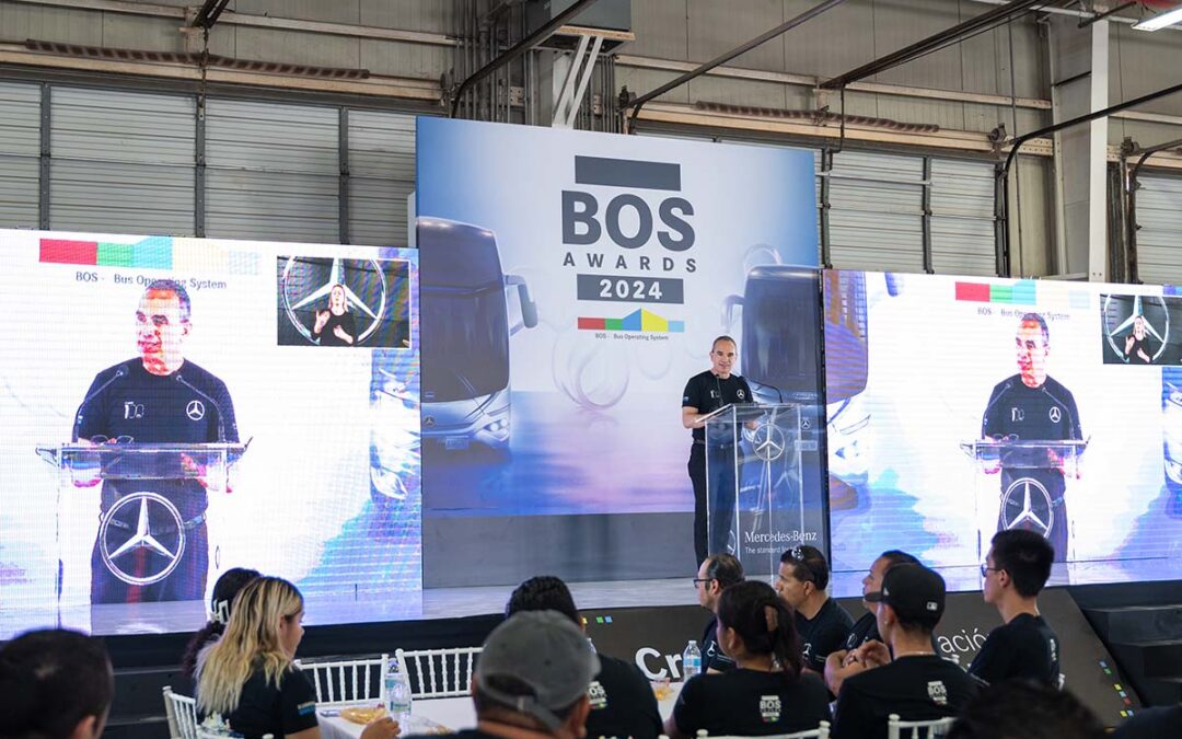 Reconoce Mercedes-Benz Autobuses la innovación con el BOS Awards