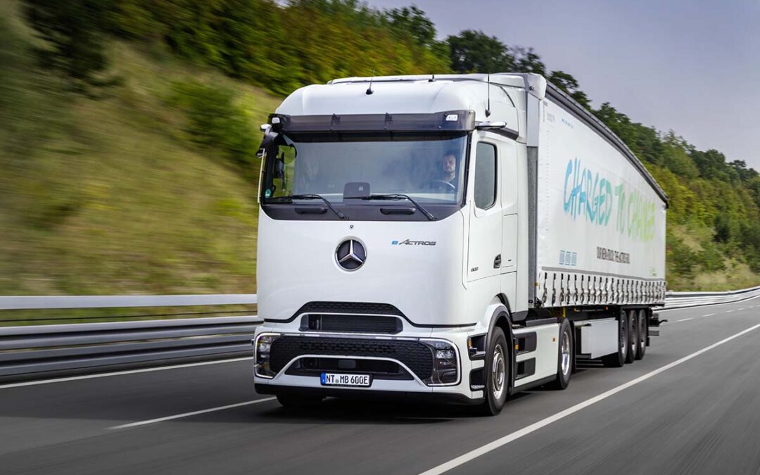 Alista Mercedes-Benz Trucks la prueba más grande del eActros 600 por Europa