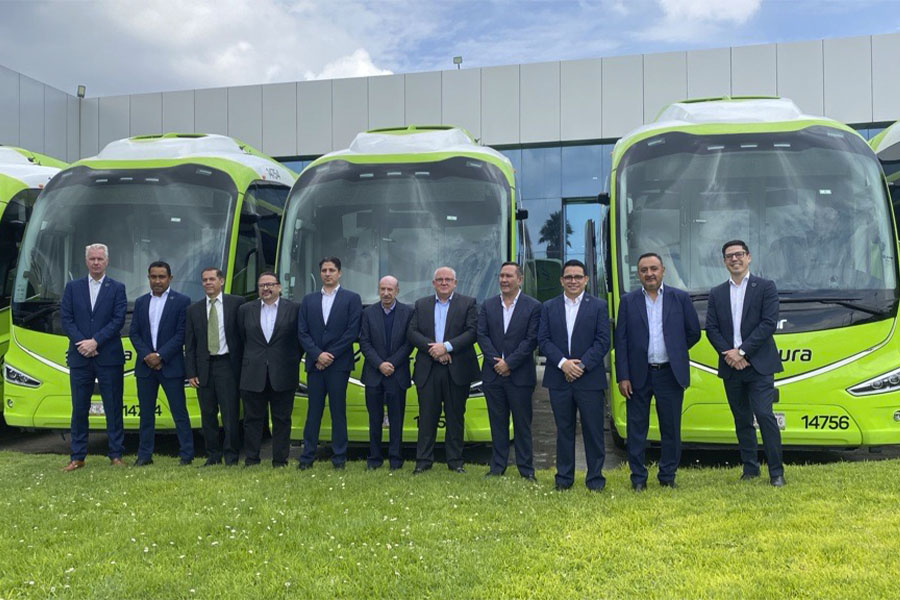 Entregan Scania e Irizar 100 autobuses i8 Efficient a Grupo Estrella Blanca
